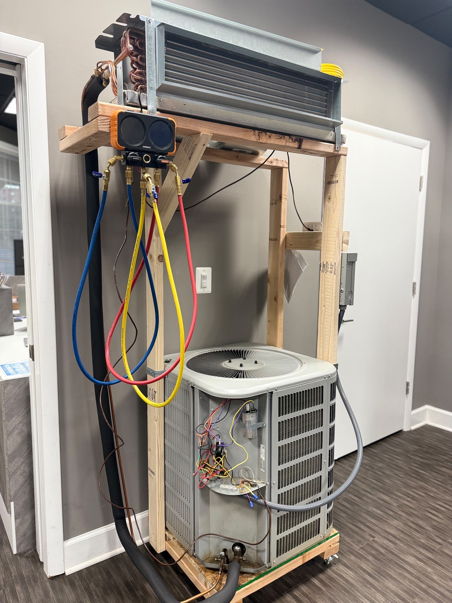 Hands-on HVAC training